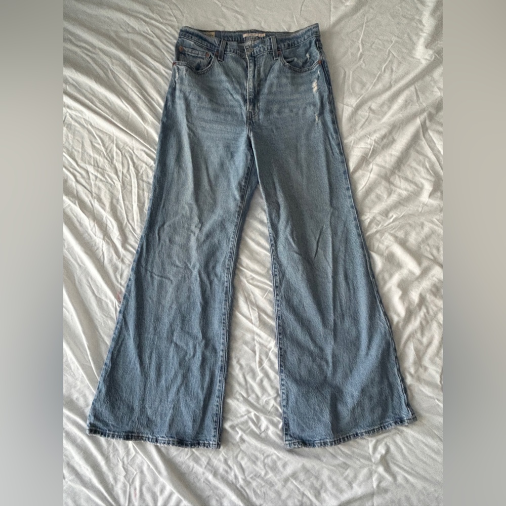 Levi's Light Blue Flare Jeans
